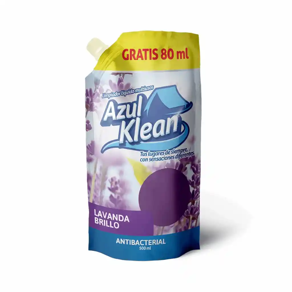 Azul Klean Limpiador Líquido Multiusos Aroma a Lavanda
