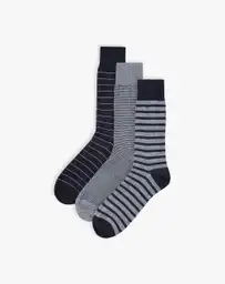 Medias Casuales Largo Masculino Mabuh X3 Gef