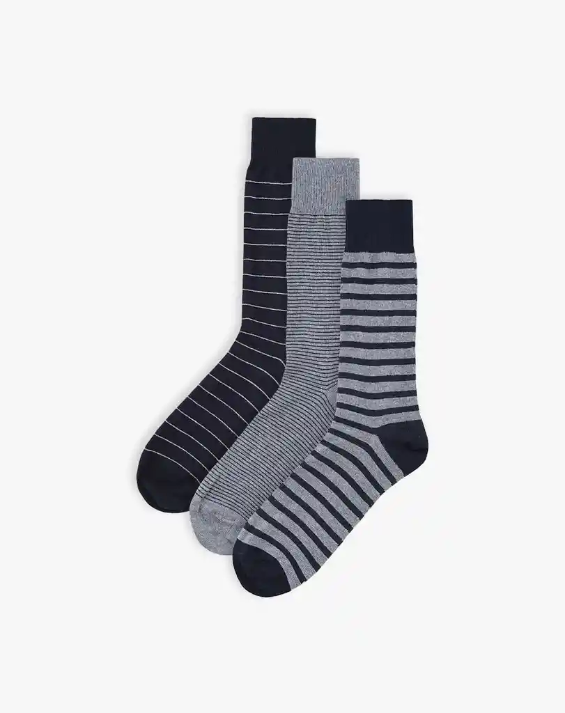 Medias Casuales Largo Masculino Mabuh X3 Gef