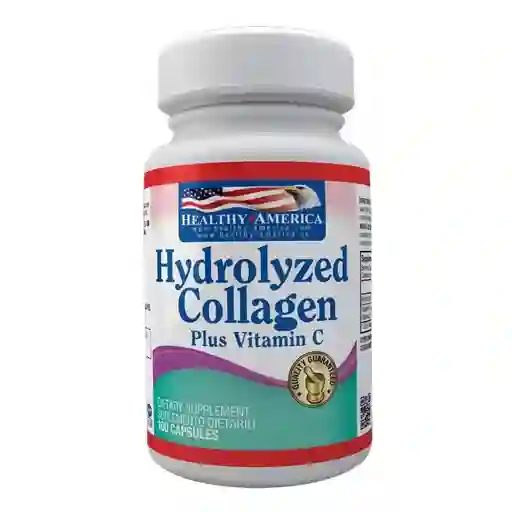 Healthy America Colágeno Hidrolizado + Vitamina C