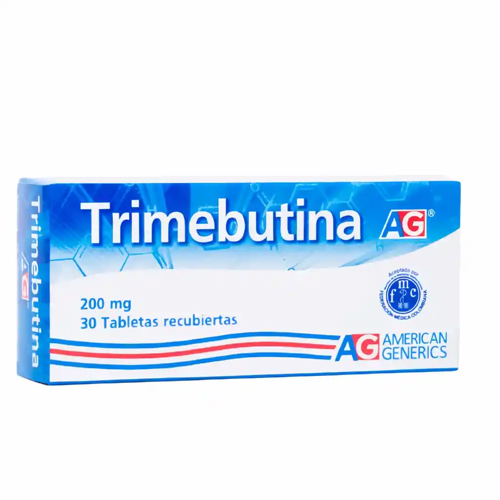 Trimebutina Ag (200 Mg)