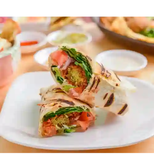 Shawarma vegetariano de fafafel