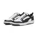 Puma Tenis Rebound V6 Low Lifestyle Hombre Blanco Talla 9