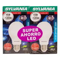 Bombillo Sylvania Led 15 W X2 Unds Oferta 26610-70
