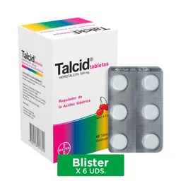 Talcid Cereza Blister