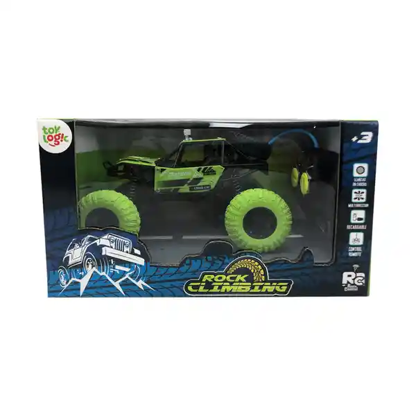   Toy Logic  Carro Climber Verde Radiocontrolador 