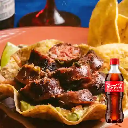 Combo Canasta de Chorizo + Coca Cola Original 400 ml