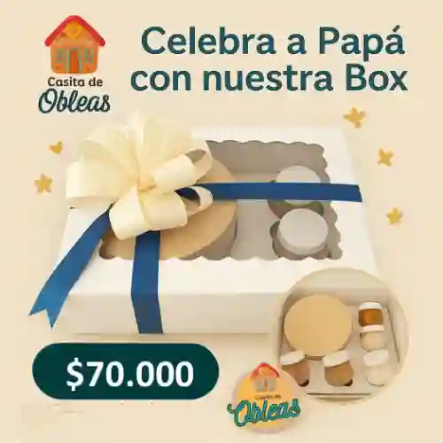 Box1 (25 Obleas + 5 Toppings 120 ml C/u)