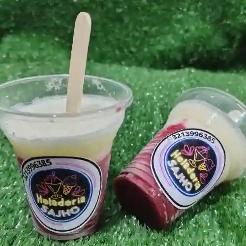Helado de Mora con Leche