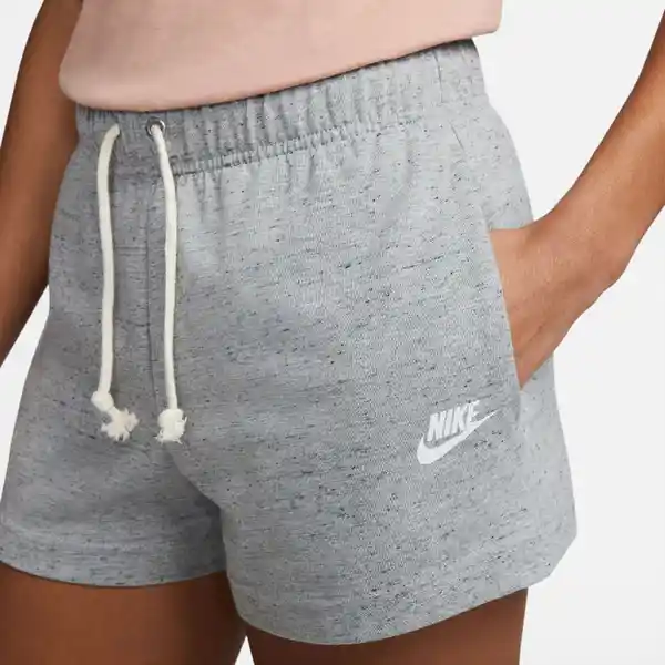 Nike Short Nsw Gym Vntg Pe Para Mujer Gris Talla S