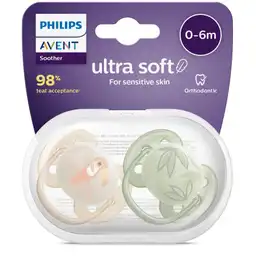 Chupo Entretencion Ultra Soft Tucan/hoja Avent Scf091/07