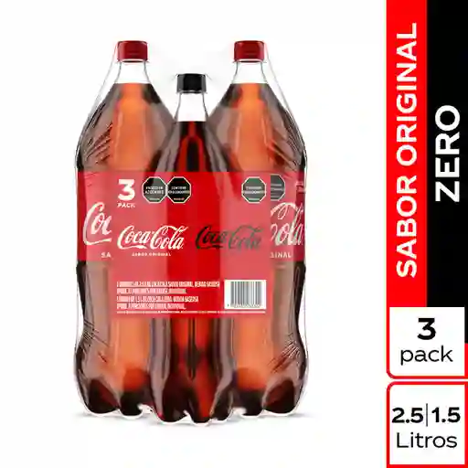 Coca-Cola Gaseosa Sabor Original + Gaseosa Zero