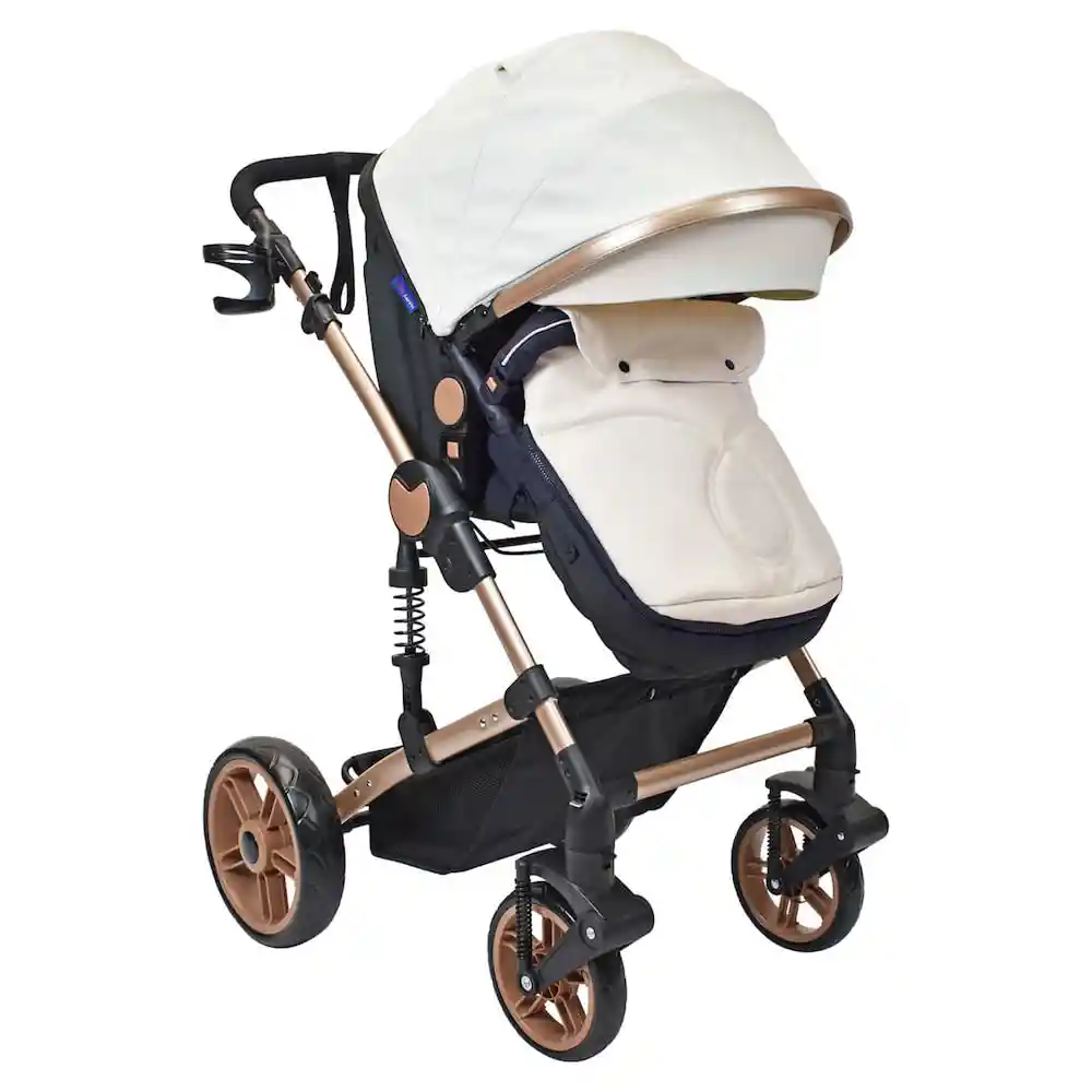 Coche Moises Para Bebé Gadi Blanco Happy Baby
