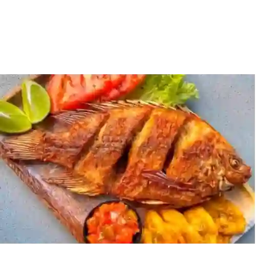 Mojarra Frita 350 gr + Limonada 10oz