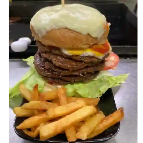 Hamburguesa Cinco Carnes