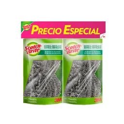 Scotch Brite Esponja Espiral Metálico