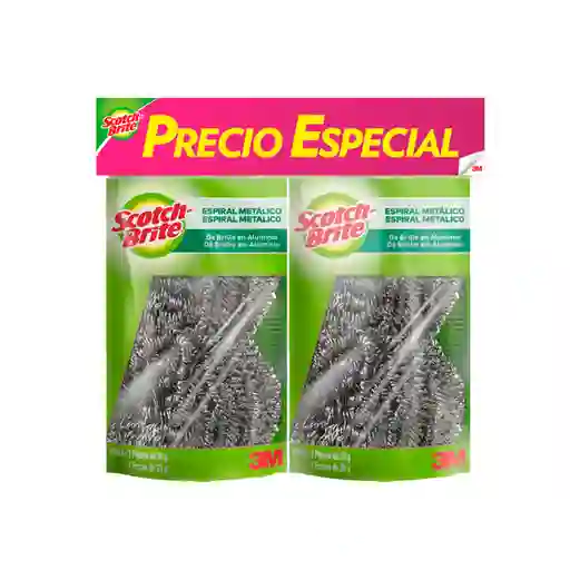 Scotch Brite Esponja Espiral Metálico