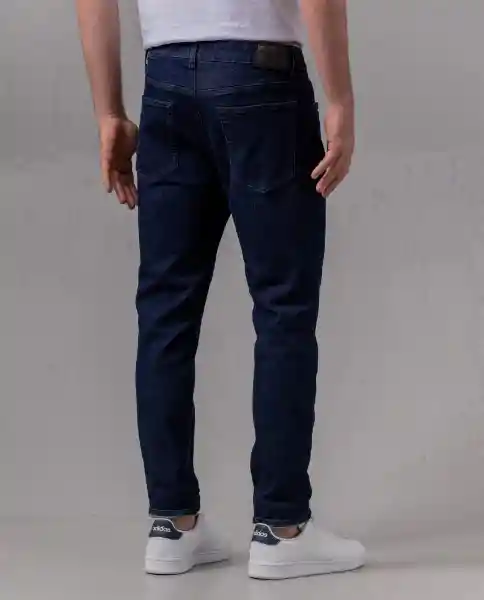Jean Súper Slim Hombre Azul Colonial Ultraoscuro 34 36241 Rifle