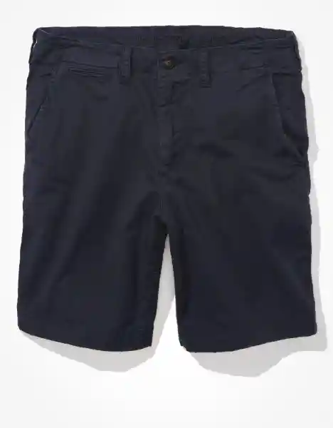 American Eagle Short Flex Lived-In Naval 23 cm Talla 28