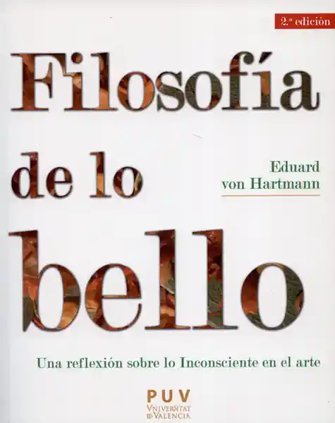 Filosofía de lo Bello - Eduard Von Hartmann