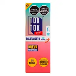 Tok Tok Paleta Keto Sabor Arequipe