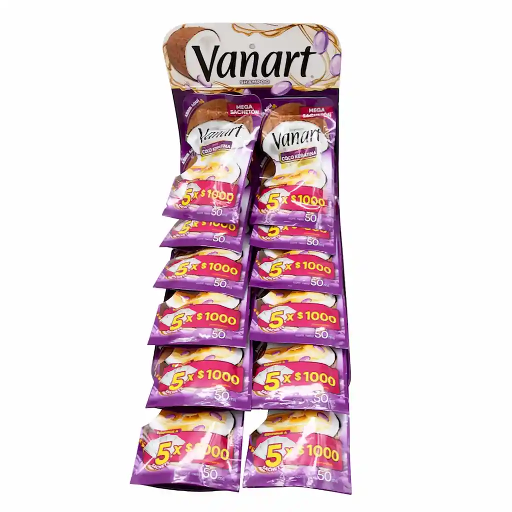 Vanart Shampoo Pack X 12