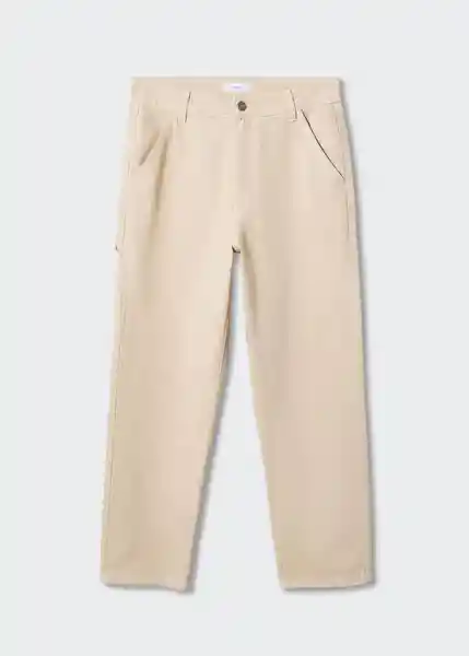 Pantalón Carpi Beige Talla 19 Mango Teen Boy Mango