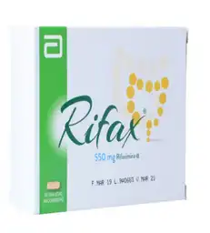 Rifax Rifaximina (550 mg)