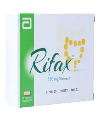 Rifax Rifaximina (550 mg)