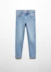 Jean Slim Tejano Medio Talla 12 Niños Mango