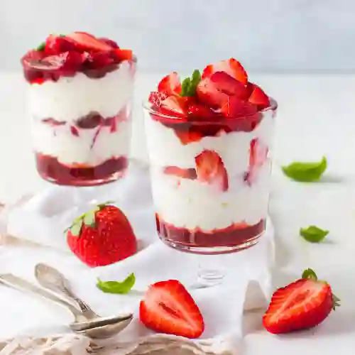 Fresas con Crema