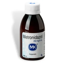 MK Metronidazol Suspensión (250 mg)