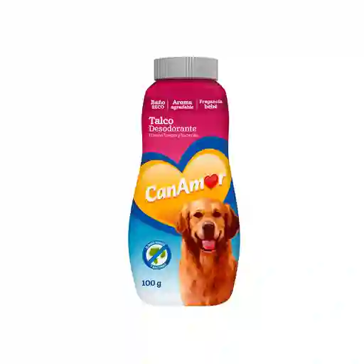 CanAmor Talco Desodorante para Perros