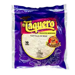 Tortilla de Maiz El Taquero Mediana
