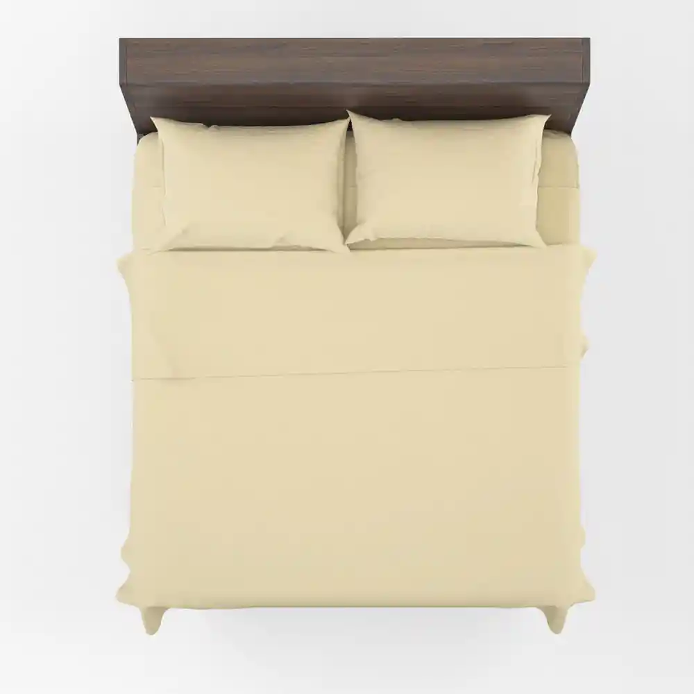 Juego de Sábanas Sencillo H&h Microfibra 90 Gsm Illuminating