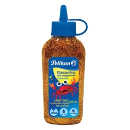 Pelikan Diamantina Con Pegamento Oro de 60 mL