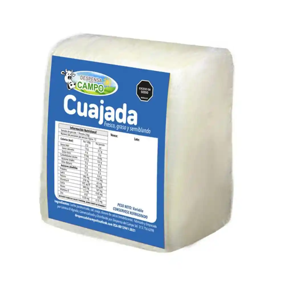 Queso Cuajada Despensa Del Campo