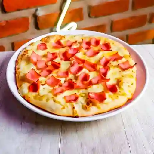 Pizza Pollo y Jamón Personal