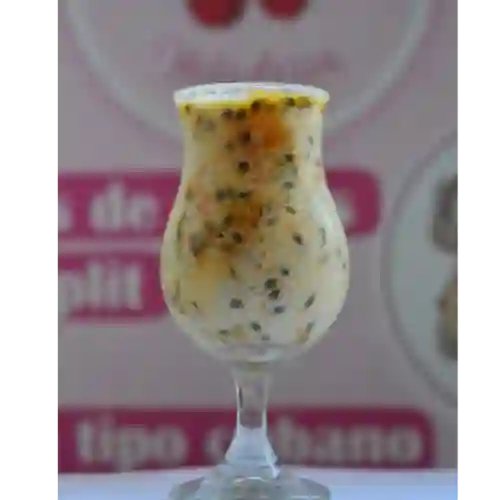 Maracuyazo con Lechera