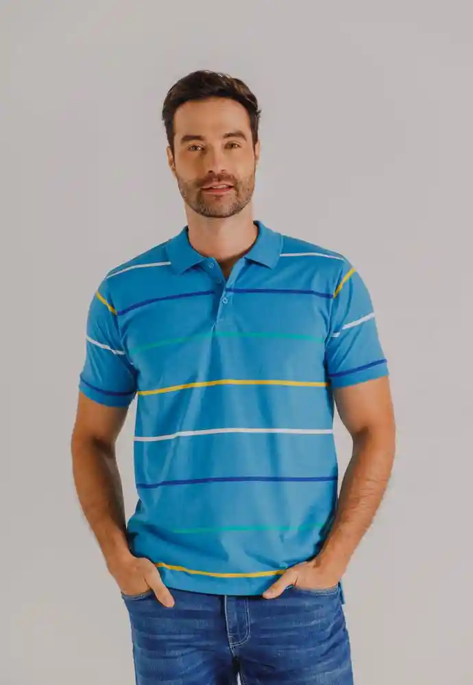 Camiseta Polo Rayas Custer 9653