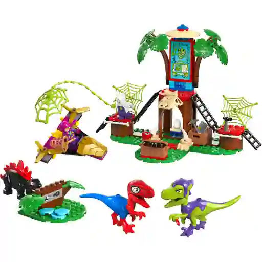 Set Construcción Spidey y Gobby: Batalla de Raptores Lego