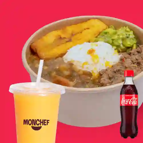 Combo Bowl Ranchero + Coca-Cola Sabor Original 400 ml