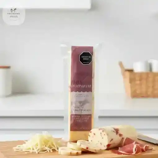 Queso Hilado Con Jamon Serrano - Toledales