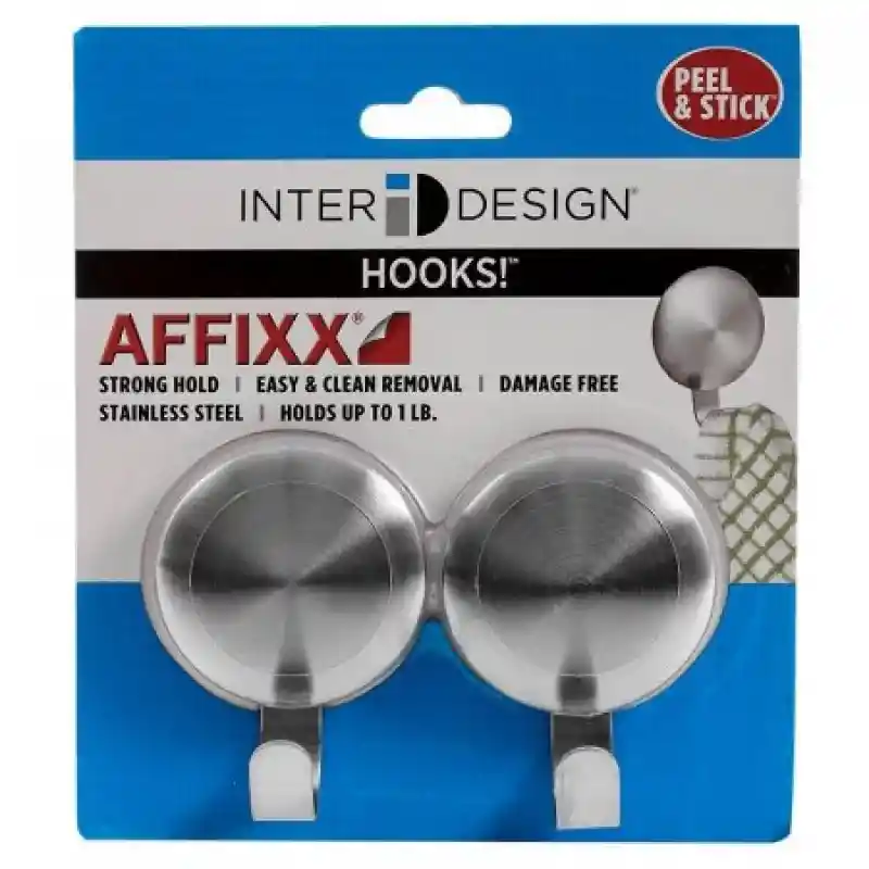 Interdesing Ganchos Mediano 2 Unidades 82140