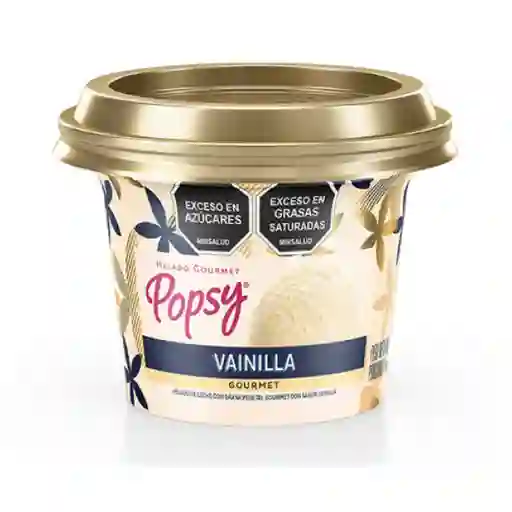 Popsy Helado Cremoso Gourmet Sabor Vainilla