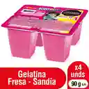 Alquería Gelatina Fortikids Sabor a Sandía y Fresa