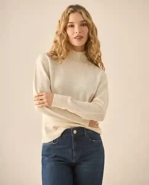 Cardigan Tejido Beige Otoño Claro Talla M 463G220 Esprit