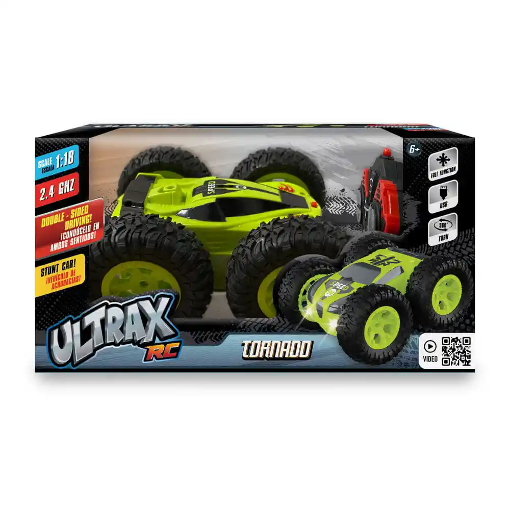 Ultrax Rc Carro Giros 360°