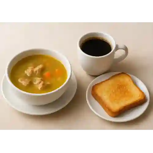 Caldo Pan y Café