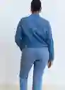 Jean Sienna Tejano Medio Talla 34 Mujer Mango